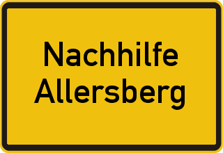 Nachhilfeunterricht in Allersberg vor Ort